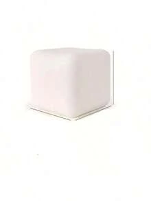 1个可塑形豆腐挤压玩具，慢回弹减压软萌逼真白豆腐，生日、节日、万圣节、圣诞节、游戏玩家、情人节的完美礼物 - 白色 - 查看 9