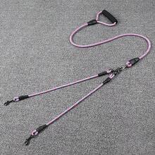 2pcs Wavy Design Detachable Dog Leash, Includes Nylon Leash, Suitable For Walking Two Dogs - Multicolor - View 10