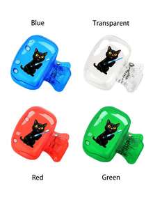 2个猫咪图案牙刷架，便携式牙刷收纳盒兼刷头保护套，保持牙刷清洁，呵护口腔健康。旅行牙刷收纳盒，便携式牙刷头保护夹，牙刷防尘盖，保护牙刷头，便携设计，方便携带，防尘牙刷头套，适合旅行，是送给情侣、朋友、家人、老师、旅行爱好者的最佳礼物，也是居家和宿舍的必备品。 - 彩色 - 查看 8