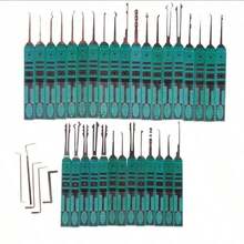 Huanyusuppy 32-Piece Anti-Rust Key Remover, Advanced Fingerprint Unlocking, Professional Locksmith Tool - A - View 3