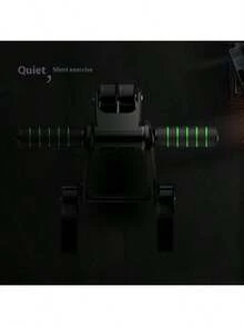 1个四轮腹部健身轮，腹部塑形压缩轮，可折叠，静音男士家用健身器材 - 彩色 - 查看 11