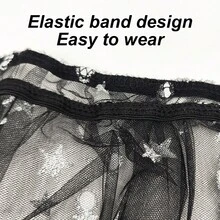 1件星形链条图案弹性鹦鹉笼防尘网，防掉毛，防溢漏，防蚊虫，透气，可重复使用，四季通用鸟笼罩 - 查看 6