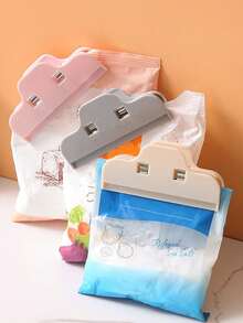 Clips de sellado de alimentos multipaquete, set de clips de preservación hermética - Multicolor - Ver 4