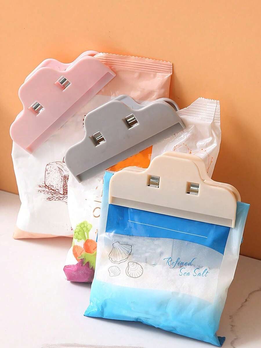 多包装食品密封夹，气密食品保鲜夹套装 - 彩色 - 查看 1