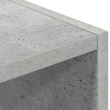 Aparador Gris Concreto 90 x 30 x 90 cm - Gris - Ver 6