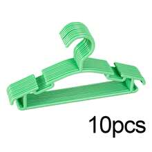 10/20pcs Kids Hangers, 10.63 Inch Small Plastic Children's Clothes Hooks, Durable Non-Slip Hangers, Kids Hangers, Baby Hangers, Plastic Baby Clothes Hangers, Extremely Durable Children Hangers, Toddler Hangers, Baby Room Clothing Storage - Multicolor - View 17