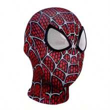 Mặt nạ dành cho người lớn và trẻ em, trang phục cosplay kiểu Miles Morales, quà tặng thú vị cho bữa tiệc Halloween, thiết kế lưới thoáng khí. - Xem 7