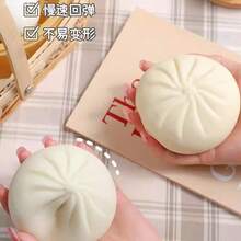 仿真烤肉包玩具，可爱食物减压包，ins风挤压玩具，解压神器 - 彩色 - 查看 11