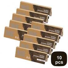 ACE-2000张/50本大容量卷烟纸 - 1 1/4英寸未漂白棕色卷烟纸 - 天然阿拉伯树胶卷烟纸 - 44*77毫米棕色卷烟纸 - 经典超薄卷烟纸，燃烧顺畅 - 吸烟者、聚会、母亲节、父亲节、情人节、圣诞节和节日礼物的理想之选 - 彩色 - 查看 12