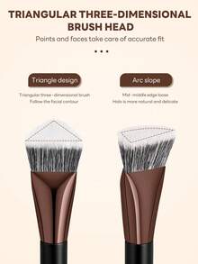 MAANGE 17/18件套专业软毛铝管化妆刷套装，包含17支化妆刷+1个收纳盒，包括粉底刷、眼影刷、眉刷、晕染刷、高光刷、遮瑕刷，适用于粉状、液状、膏状化妆品，适合日常使用和旅行携带，是送给朋友的化妆工具好礼。 - 彩色 - 查看 8