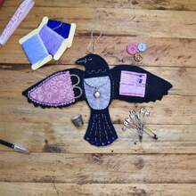 Ravens Keepsake Guardian Of Stitches Sewing Supplies - A - View 3