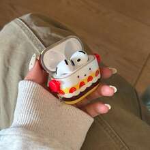 Cute Pink & Yellow Strawberry Cream Cake Expression Pro 2 Case, Compatible With Apple Pro, 3/4, Minimalist Design Compatible With Airpods 1/2, Lovely Case For Women - Multicolor - View 9