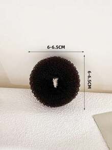 2 Packs Of Donut Hair Twisters, Girl's Hair Accessories, Lazy Ball Head, Bud Hair Styling Artifact, Versatile, Simple And Fluffy Hair Band Headband - Multicolor - View 7