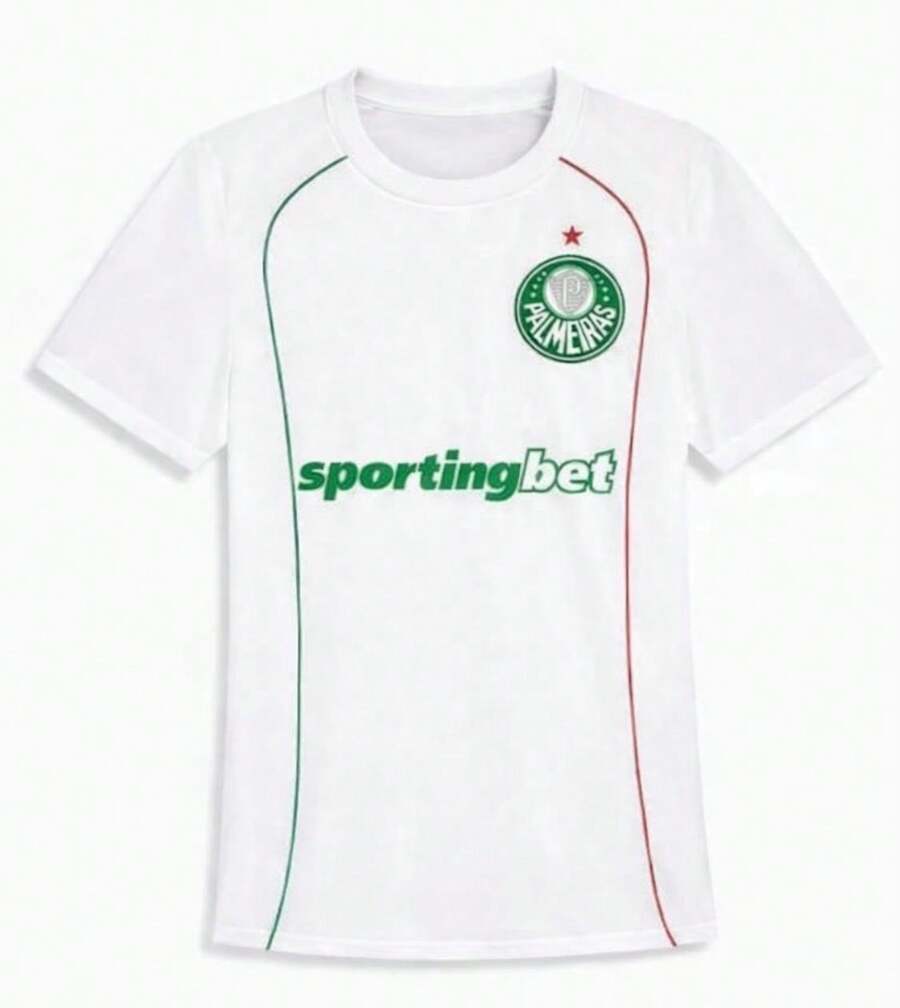 Palmeiras Team Jersey - Great Price - 白色 - 查看 1