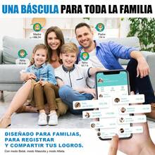 Bascula Peso Corporal De Inteligente Recargable, Bascula Digital Peso Baño Bluetooth, Basculas Personas, Puede Soportar Un Peso De 180 Kg Con 79 Puntos De Datos Funcionales Y Pantalla Que Muestra La Temperatura Interior - Blanco - Ver 9