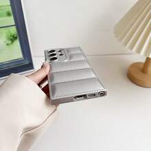Süße brotförmige Makaron-Farbe 2025 neuestes Silikon-Handyhülle kompatibel mit Samsung Galaxy S25, S24, S24 Plus/S24+, S24 Ultra, S24 FE, S20, S21, S22, S23 und 11/11 Pro/11 Pro Max, 12/12 Pro/12 Pro Max, 13/13 Pro/13 Pro Max, 14/14 Pro/14 Pro Max, 15/15 Pro/15 Pro Max, 16/16 Pro/16 Pro Max, 16E mit Griff und militärischem Stoßschutz, G04/G05/G13/G14/G15/G22/G24/G32/G60/G85 - Silber - Übersicht 7