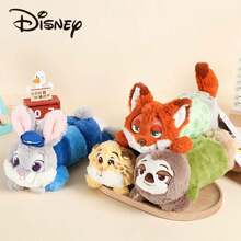 Disney 朱迪·霍普斯和尼克·王尔德《疯狂动物城》毛绒玩具，儿童毛绒玩具，铅笔盒，生日礼物，情人节礼物，纪念品，派对礼品，办公用品铅笔袋 - 彩色 - 查看 5