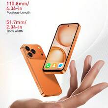 SOYES ONEMYTH A19 Pro Features A 4.5-Inch High-Definition Screen, Smooth 4G Performance, Front And Rear High-Definition Cameras For Clearer Photography, Built-In Precise GPS And WiFi, Runs On Android 12.0 System, 2GB RAM + 16GB Storage, Supports Up To 128GB Expandable Storage. - Orange - View 5