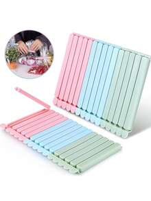 Clips de sellado de alimentos multipaquete, set de clips de preservación hermética - Multicolor - Ver 8