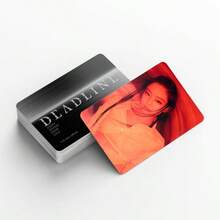 92 piezas Mini Nuevo Álbum "DEADLINE" LISA JENNIE JISOO Rosé Tarjeta Fotográfica, Pegatina, Tarjeta LOMO Colección Set, Artículos de Fans Temáticos, Hecho Especialmente para que BLINK Coleccione Momentos Impresionantes de los 4 Miembros! - Multicolor - Ver 8