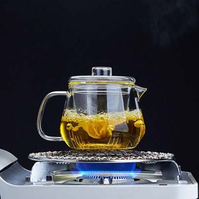 1pc 500ml/600ml High Borosilicate Glass Penguin Kettle, Water Pot, Home Filtering Pitcher