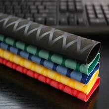 1个鱼竿手柄套，防滑热缩管，带鱼鳞纹路，绝缘手柄套，适用于鱼竿、羽毛球拍及各种装备和日常用品 - 彩色 - 查看 6