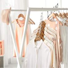 实用耐用的多功能节省空间金属衣架 - 神奇防滑重型金属衣架，节省80%衣柜空间 - 适用于家庭、旅行和办公室收纳 - 彩色 - 查看 7