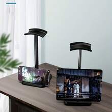 1pc Detachable Headphone Stand, Computer Desk Headphone Holder, Fits Phones & Accessories, Multi-Functional Disassemblable Bracket - Multicolor - View 4