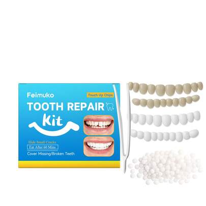 Tooth Decoration Set, Comfortable Material For Daily Natural Smile Enhancement
