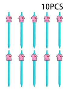 10 bolígrafos personalizados de enfermera, bolígrafos con texto/nombre personalizado. Adecuado como regalo para el Día de la Enfermera. Regalos personalizados para colegas, amigos - Multicolor - Ver 9