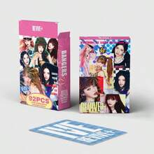 92张第二张专辑《REVIVE+》照片卡、贴纸、LOMO卡，适用于剪贴簿、手机壳、笔记本，可收藏明星卡，将风格融入日常生活，定制粉丝周边 - 彩色 - 查看 4