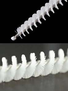 Professional Dryer Vent Cleaning Brush - Effective Lint-Cleaner Tool For Home Dryer Vents, Laundry Room Essentials, And Drain Cleaning Equipment - Easy To Use, Extendable, And Reusable Dryer Vent Duster - White - View 7