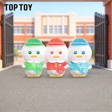 Miniso Bộ sưu tập móc khóa ba lô mini hình gia đình chuột Mickey của Disney, hộp quà tặng hình chuột Mickey và vịt Donald. - Nhiều màu - Xem 10