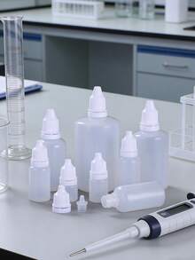 Multi-Size Empty Plastic Squeeze Dropper Bottles Set, Leak-Proof Refillable Containers With Twist Caps, Ideal For Storing Nail Art Liquid, Ink, Essential Oils, Glue & Cosmetics, Suitable For Nail Technicians, Crafters, DIY Enthusiasts & Beauty Lovers, Perfect For Salons, Home Use, Travel & Craft Projects, PE Material, Versatile As Refillable Bottles, Dropper Containers & Travel Cosmetic Organizers - Multicolor - View 8