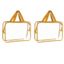 4pcs Large Toy Storage Bags, Transparent PVC Toy Organizer Boxes With Zipper, Reusable Travel Kids Storage Bags For Board Games, Building Blocks And Puzzles, Colorful - Multicolor - View 23