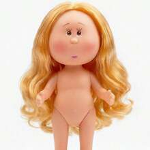 Bộ búp bê Mia hình củ khoai tây Tây Ban Nha cao 24cm, búp bê trần truồng thủ công theo phong cách Waldorf dành cho bé gái. - Nhiều màu - Xem 3