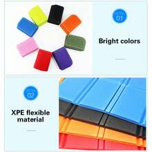 XPE Foam Foldable Mat, Portable Waterproof Anti-Moisture Pad For Outdoor Beach Camping Picnic - Multicolor - View 7