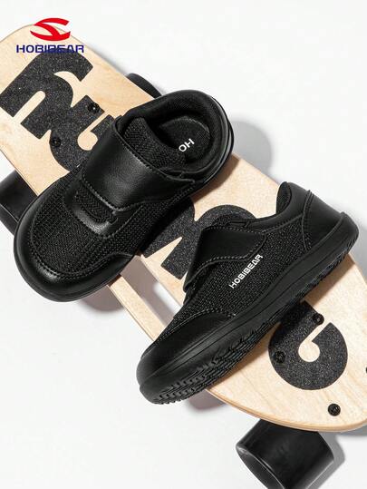 1 Pair Kids Sports Shoes, Boys & Girls Breathable Mesh Flat Shoes, Comfortable Rubber Sole Non-Slip Wear-Resistant Casual Shoes Suitable For Spring And Autumn