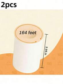 2.95 Inch X 131.23 Ft Baking Parchment Paper Roll, Cake Mold Lining, Essential Baking Tool & Kitchen Accessory, Heat-Resistant Strips Fit Round Cake Molds, Springform Cheesecake Pans, Professional Baking Paper For Perfect Baking Results - White - View 17