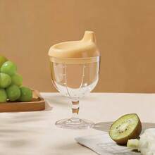 1pc Children's Stemless Cup, Milk Cup, Anti-Spill Baby Drinking Water, Juice, Straw Cup Style Bottle - Multicolor - View 8