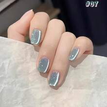 MIANEL 12ml 春季美甲彩色泡泡糖猫眼凝胶指甲油 2026，闪亮灯泡水晶猫眼磁性凝胶指甲油，粉色和白色美甲，适合情人节美甲 - 彩色 - 查看 13