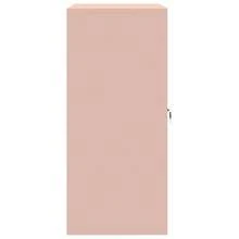 Armario de archiviazione Rosa 80 x 40 x 90 cm Acero per ufficio per studio per lavoro da casa con archiviazione design moderno per lavoro remoto studio universitario uso domestico per ufficio per studio per lavoro da casa con spazio di - Rosa - Visualizzare 7