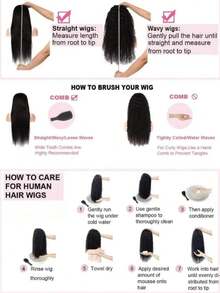 Afro Kinky Curly V Part Wig Human Hair For Women 200% Density Kinky Curly Human Hair Wigs Upgrade U Part Wig V Shape Human Hair Wig Glueless Virgin Hair Minimal Leave Out  10-26 Inch - 黑色 - 查看 11