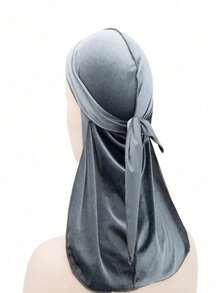 Men's Wave Hat, Satin DuraGear Pirate Hat, Headscarf Hat, Soft Velvet Cycling Hat, Father's Day Sleeping Hat - Multicolor - View 3