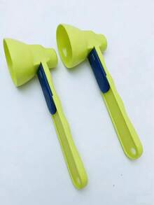 一套量勺+漏斗，防溢漏，易于混合蛋白粉、运动饮料、配方奶粉，并可替换装，告别洒漏烦恼。滑动式蛋白粉勺，防漏咖啡勺，开学必备。 - 彩色 - 查看 12