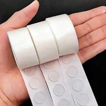 100/200/500pcs Painless High Viscosity Polka Dot Double-Sided Adhesive Tape, Easy To Clean Balloon Sticking Dots, Wedding Birthday Decoration - View 7