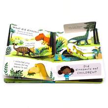 幼儿英语早期教育纸板书 - Usborne 翻翻书：恐龙真的存在吗？儿童科学认知问答科普读物 - 彩色 - 查看 5
