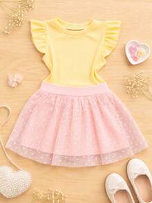 Rosa Bebê e Amarelo