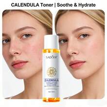 金盏花舒缓保湿爽肤水，温和舒缓泛红和瘙痒，深层补水滋养，强化肌肤屏障，每日清爽之选，适合馈赠亲友或自用，男女皆宜。 - 金盞花 - 查看 4