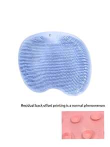 1pc Shower Scrubber, Multi-Functional Slouchy Scrub Back Massage Brush With Anti-Slip Suction Cup - Body & Foot Exfoliating Brush, Suitable For Bathing Body Cleaning, Anti-Slip Mat Foot Scrubber - Two-in-one - View 14
